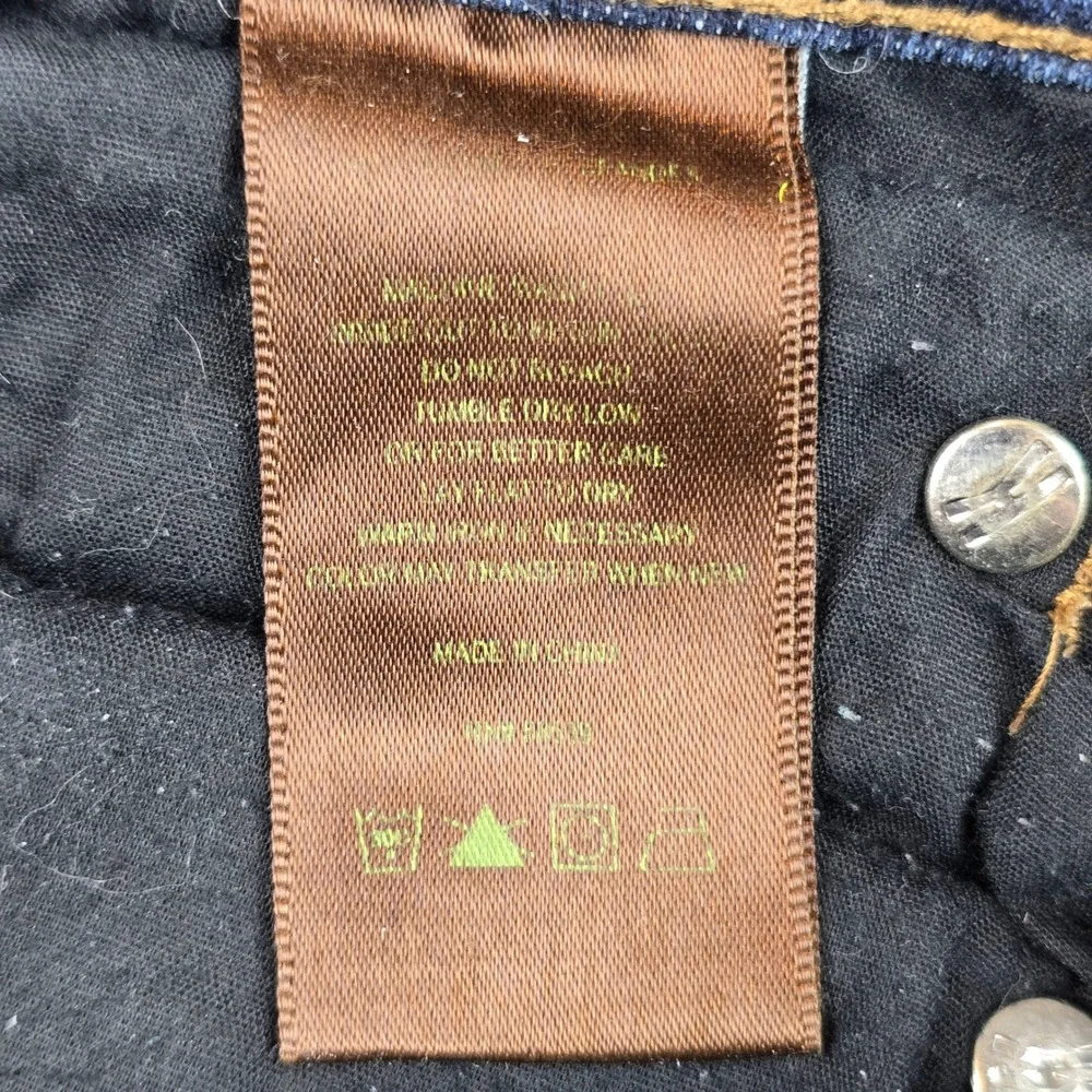 Kut from the Kloth Mia Toothpick Skinny Jeans Dark Wash Blue Size 2 KP271MA6R